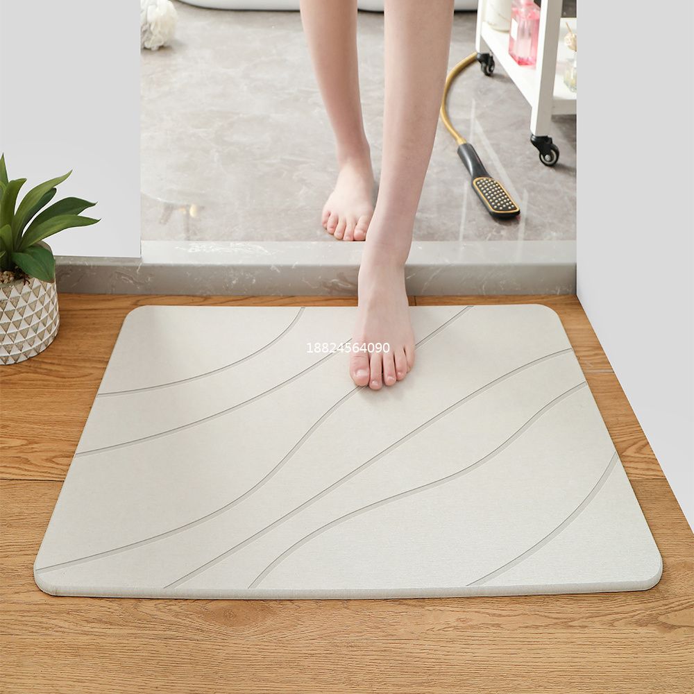 Quick Dry Water Absorbent Diatomite Bath Mat (3).jpg